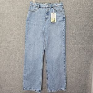 Classic Blue Straight Leg Jeans